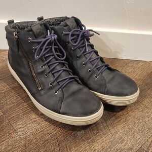 Ecco Soft 7 Gore-Tex Waterproof High Top Insulated Sneakers Size EU 43 US 12